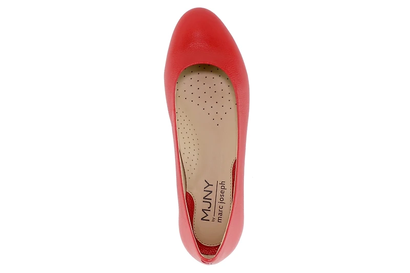 Marc Joseph New York WomensBedford St Slip On Comfort Ballet Flat