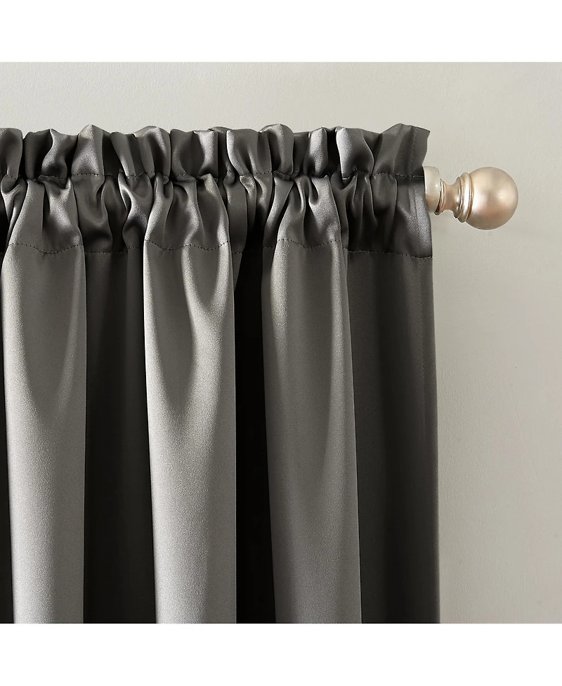 Oslo Theater Grade Extreme 100% Blackout Rod Pocket Curtain Panel