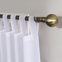 Clifford Heathered Texture Semi-Sheer Tab Top Curtain Panel