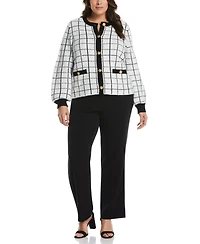 Rafaella Plus Curvy Fit Bootcut Pant
