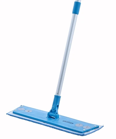 Superio Miracle Microfiber Flat Mop with Telescopic Aluminum Handle