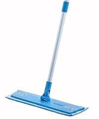 Superio Miracle Microfiber Flat Mop with Telescopic Aluminum Handle