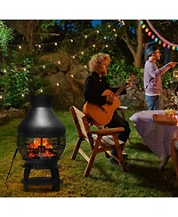 Inolait Patio Wood Burning Chimneys Fireplace