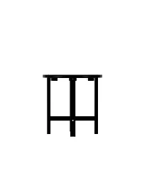 WestinTrends All-Weather Outdoor Patio Round Poly Adirondack Side Table