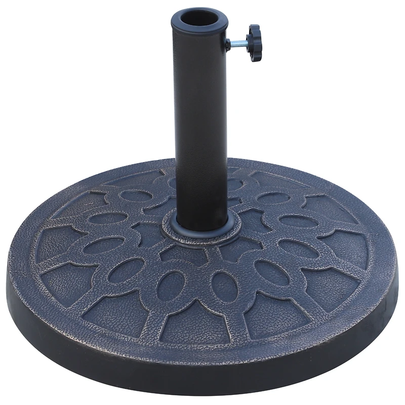 Umbrella Base with Decorative Pattern