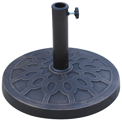 Umbrella Base with Decorative Pattern