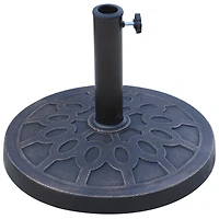 Umbrella Base with Decorative Pattern