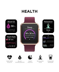 iTouch Air 4 Unisex Silicone Strap Smartwatch 41mm