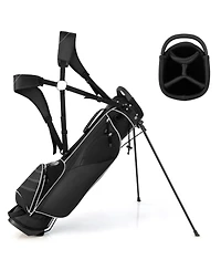 Givimo Golf Stand Cart Bag with 4 Way Divider Carry Organizer Pockets