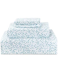 Sunham Microfiber Easy Care Printed -Pc. Sheet Set