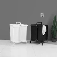 Streamdale 2-Tier Laundry Hamper with Sorting Cards