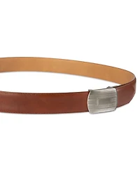 Club Room Men's Plaque Buckle Belt, Created for Macy's