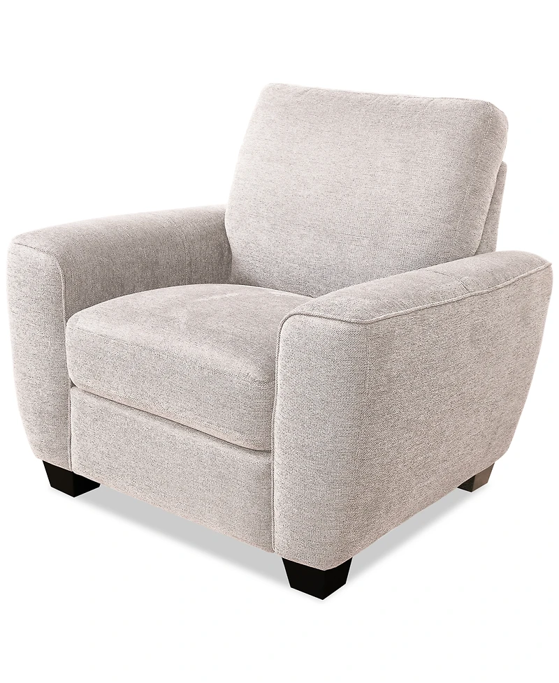 Myriem 37" Fabric Chair, Created for Macy's