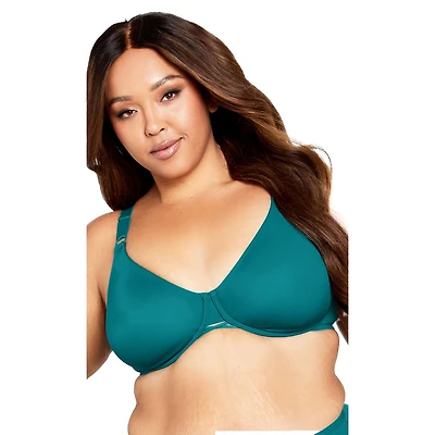 Avenue Plus Size Fashion Smooth Back Bra