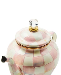 MacKenzie-Childs Rosy Check 4-Cup Teapot
