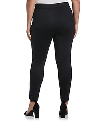 Rafaella Plus Pull-On Pant with Zip Detail