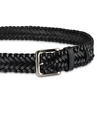 Club Room Luxury Men's Braided Belt, Created for Macy's