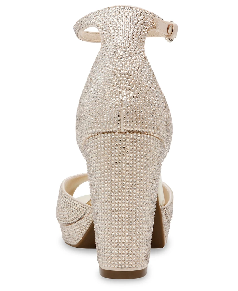 Anne Klein Women's Vista Embellished Platform Dress Sandals