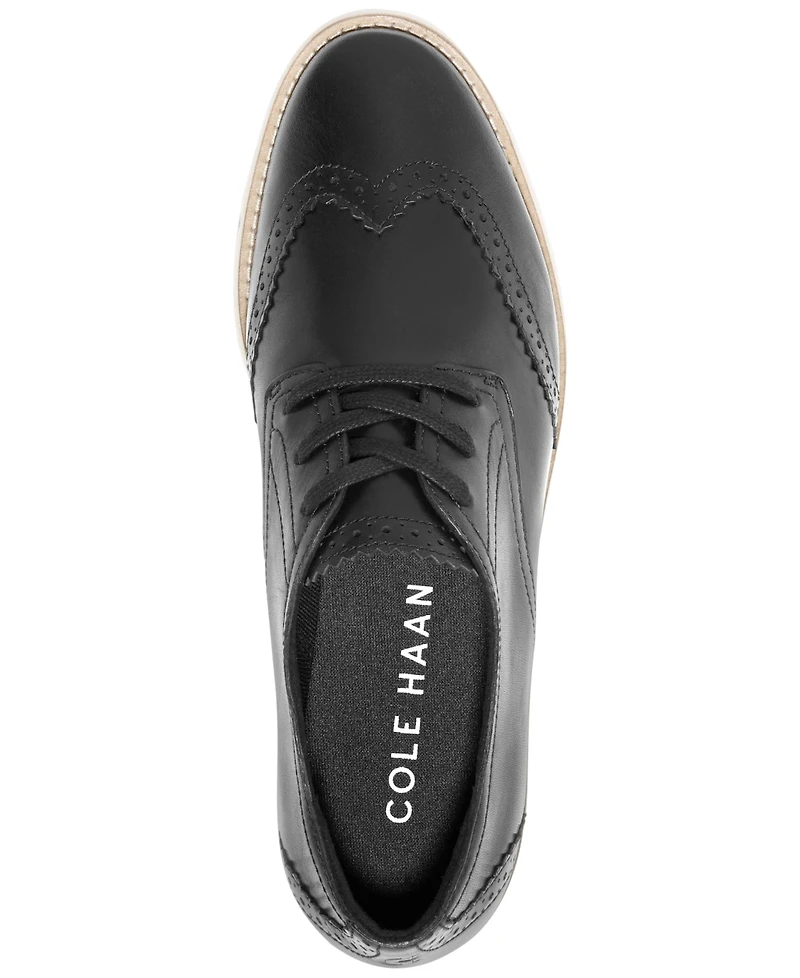 Cole Haan Women's Grand City Platform Oxford Flats