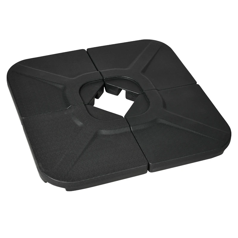 Streamdale Furniture 4-Piece Cantilever Umbrella Base Weights for Cross Base Stands