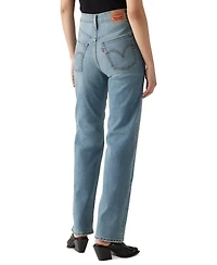 Levi's Women's Ribcage High-Rise Straight-Leg Jeans