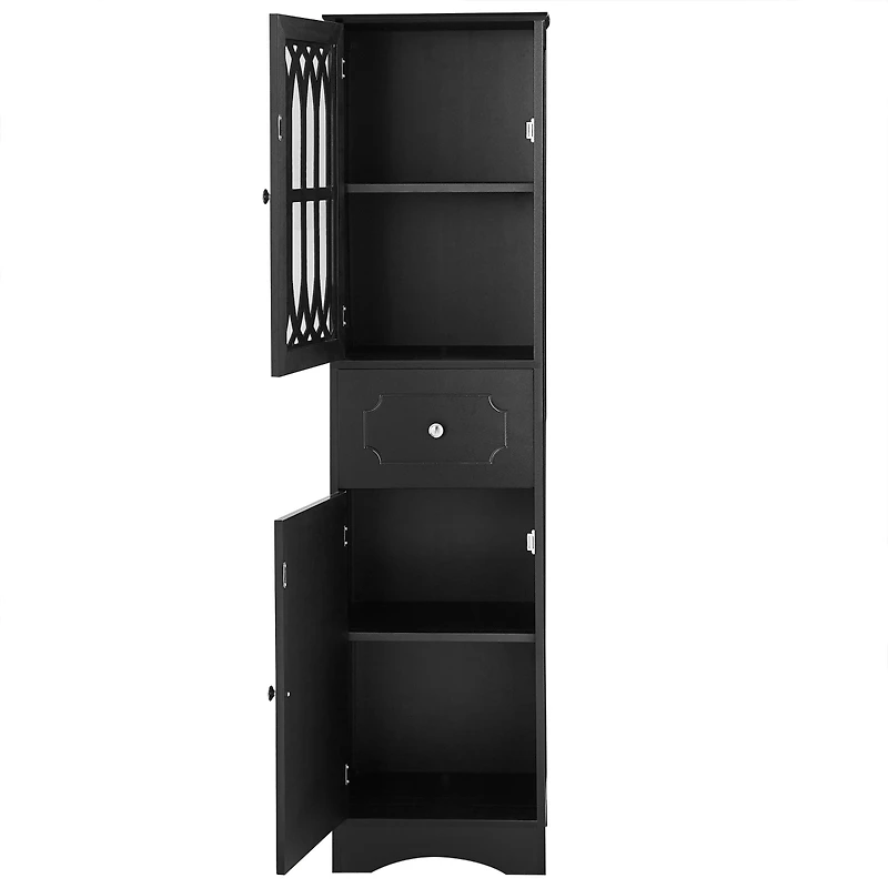 Streamdale Modern Bathroom Cabinet Mdf, Acrylic, Adjustable