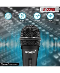 5 Core Microphone Xlr Dynamic Karaoke Singing Handheld Microfono Professional Vocal Dj Music Mic