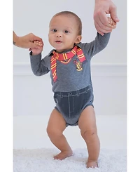 Harry Potter Baby Boys Baby 3 Pack Bodysuits Newborn to