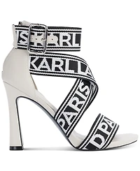 Karl Lagerfeld Paris Women's Careliz Strappy Sandals