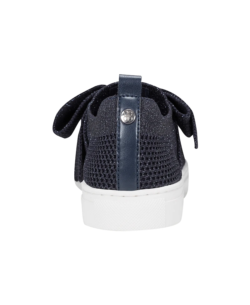 Bandolino Women's Bryce Bow Knit Slip On Sneakers