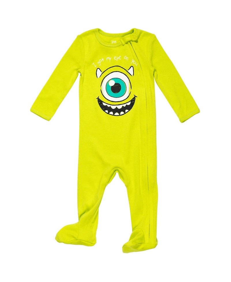 Monsters Inc. Baby Boys Disney Winnie the Pooh Lion King Pixar Toy Story 2 Pack Sleep N' Play Coveralls Newborn to