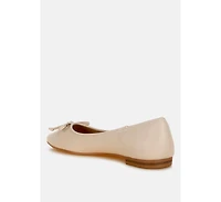 Enchanted Faux Leather Casual Ballerinas Women