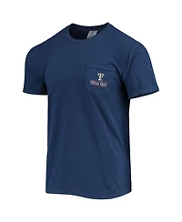 Image One Men's Navy Texas Tech Red Raiders Campus Americana T-Shirt