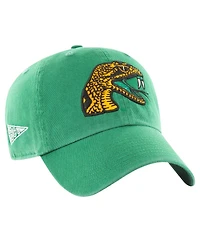 '47 Brand Men's Green Florida A M Rattlers Side Back Clean Up Adjustable Hat