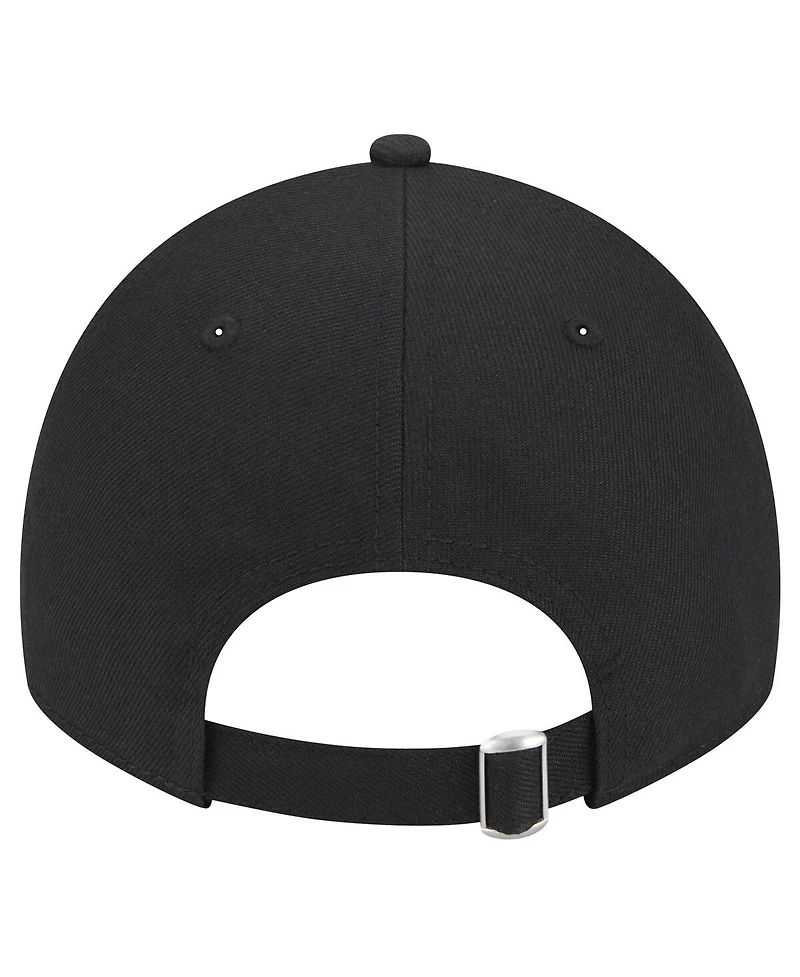 New Era Men's and Women's Black Seattle Storm Core Logo 9TWENTY Adjustable Hat
