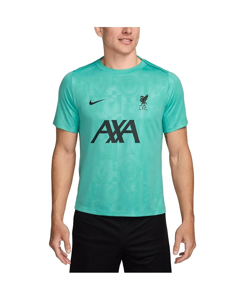 Nike Men's Teal Liverpool 2024/25 Academy Pro Pre-Match Top