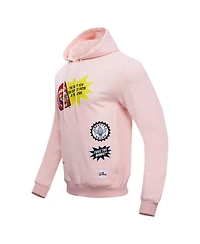 Freeze Max Men's Light Pink The Simpsons Krusty O's Pullover Hoodie