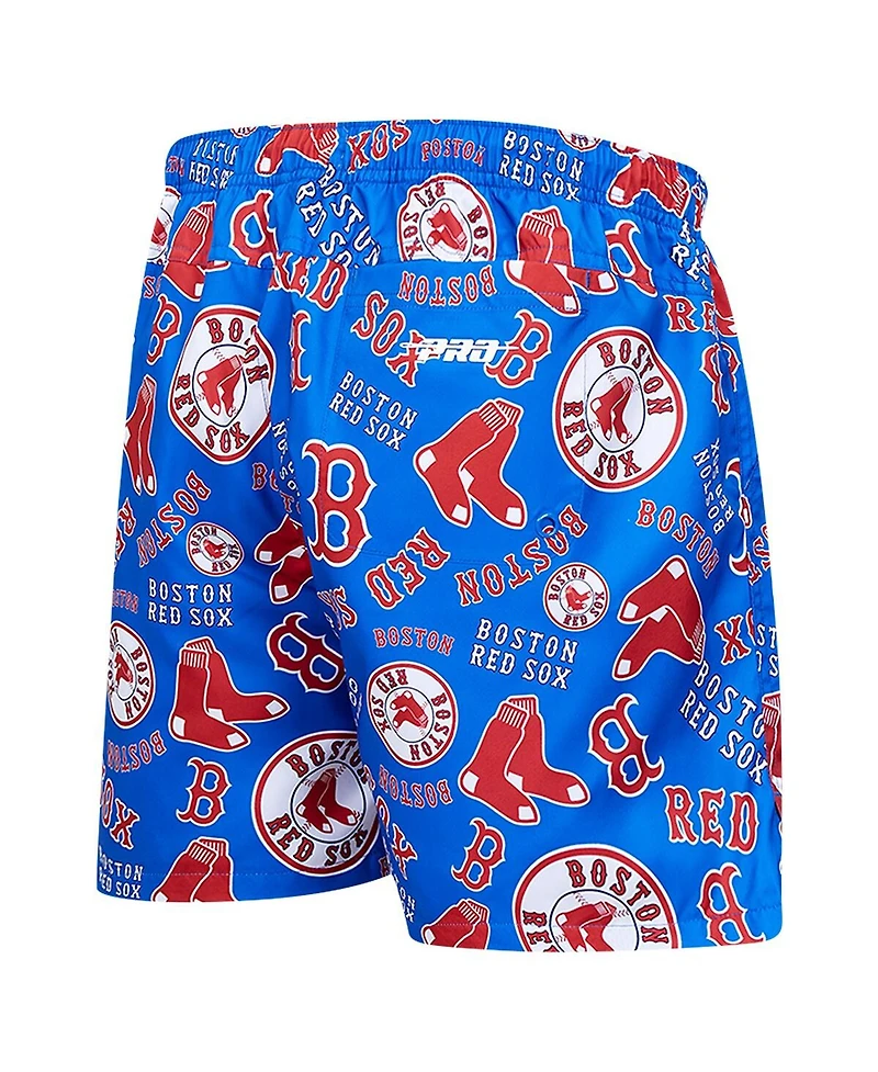Pro Standard Men's Navy Boston Red Sox Toss Logo Woven Shorts