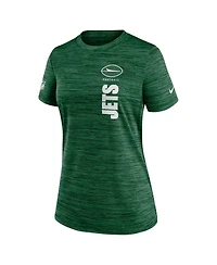 Nike Women's Green New York Jets Velocity Performance T-Shirt