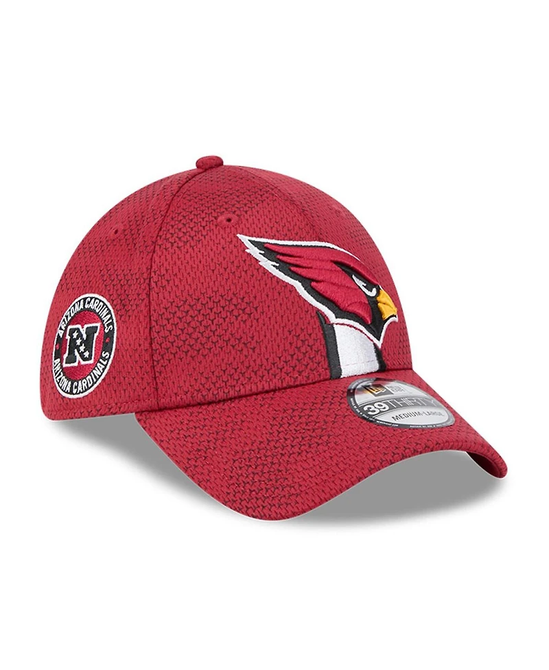 New Era Men's Cardinal Arizona Cardinals 2024 Sideline 39THIRTY Flex Hat