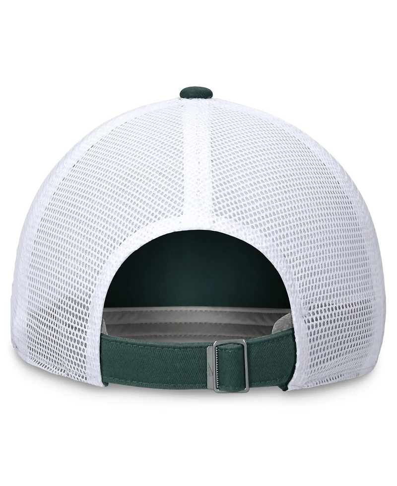 Nike Men's Green/White Michigan State Spartans Primetime Club Trucker Adjustable Hat
