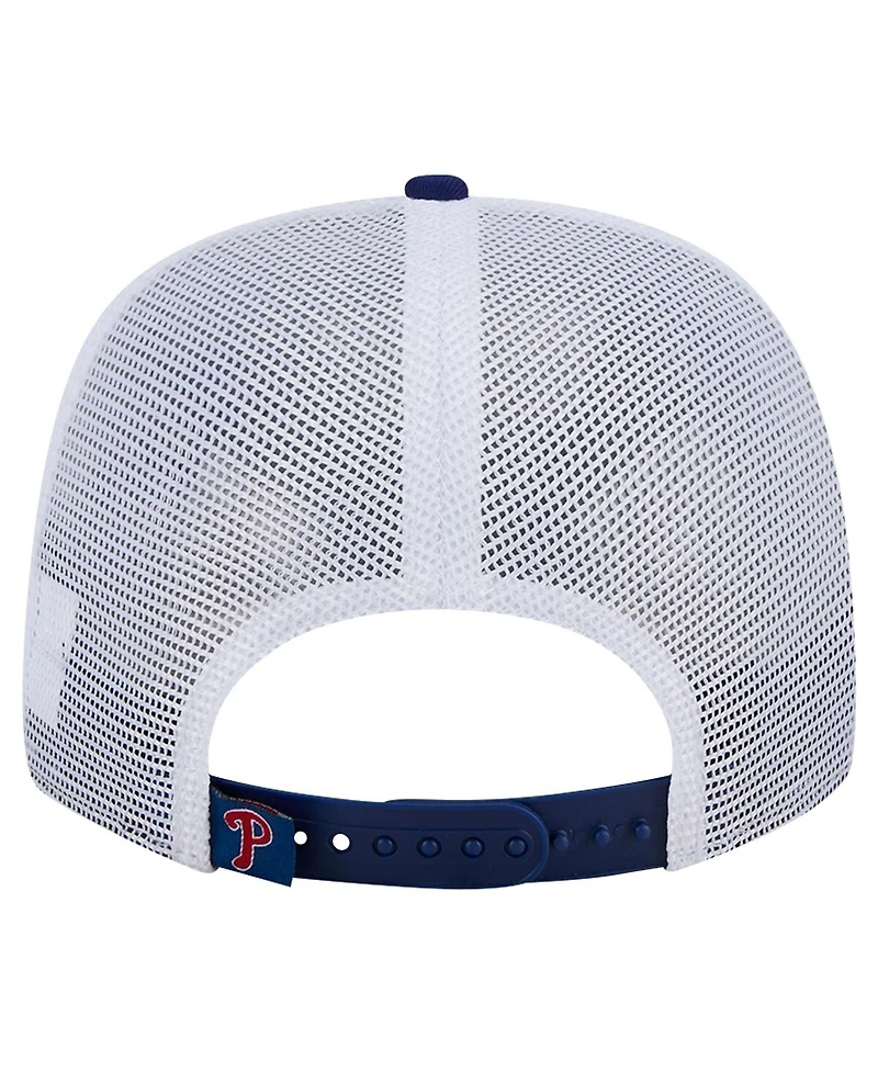 New Era Men's Royal Philadelphia Phillies Phanatic 9SEVENTY Trucker Snapback Hat