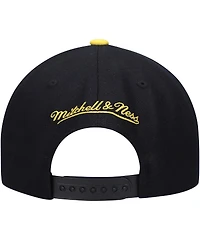 Mitchell & Ness Men's White/Yellow Chicago Bulls Day One Snapback Hat