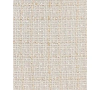 Crystal Doll Juniors' Puff-Sleeve Ruffle Hem A-Line Tweed Dress