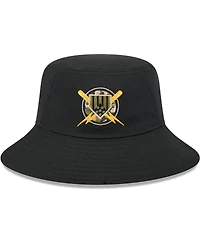 New Era Men's Black Houston Astros 2024 Armed Forces Day Bucket Hat