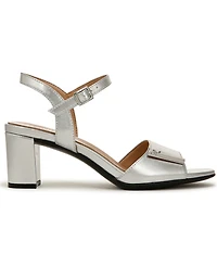 Naturalizer Bristol-Ornament Ankle Strap Block Heel Sandals