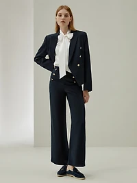 Lilysilk Women's Bow-tie Neck Silk Blouse