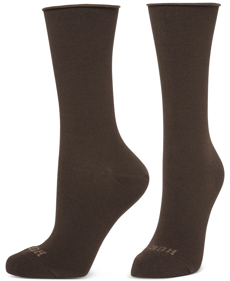 Hue Women's Roll Top Socks 3-Pk U6487MP
