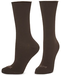 Hue Women's Roll Top Socks 3-Pk U6487MP