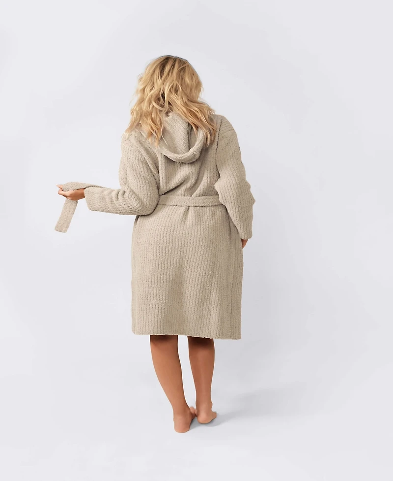 Sunday Citizen Ribbed Hooded Bath Robe